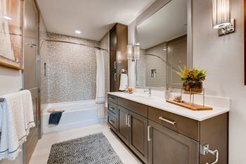 Furnished Bathroom Photo at The Rylan Apartments